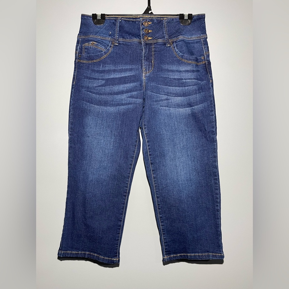 Royalty For Me Blue Ankle Cropped Jeans